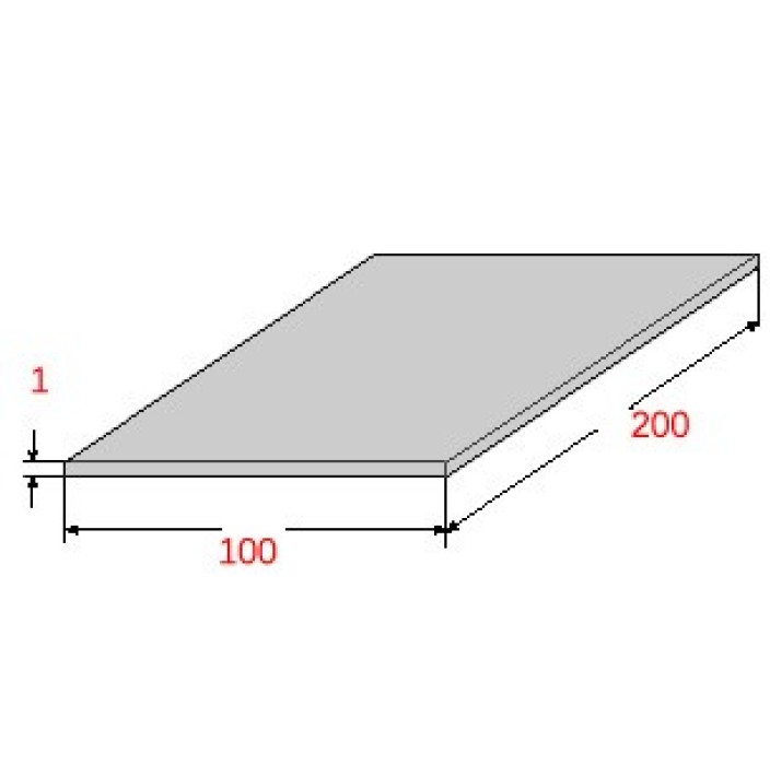 Λαμαρίνα Σιδήρου Γαλβανιζέ 1000x2000x1mm