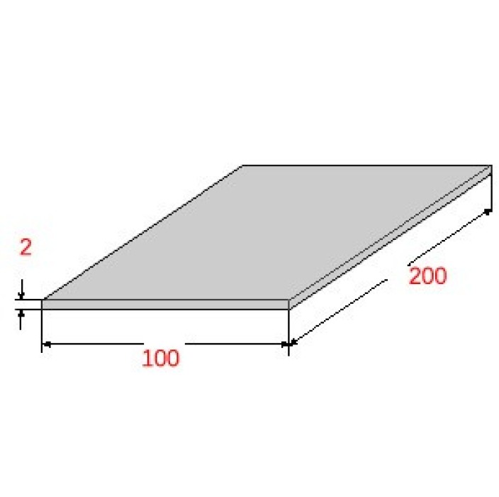 Λαμαρίνα Σιδήρου Γαλβανιζέ 1000x2000x2mm