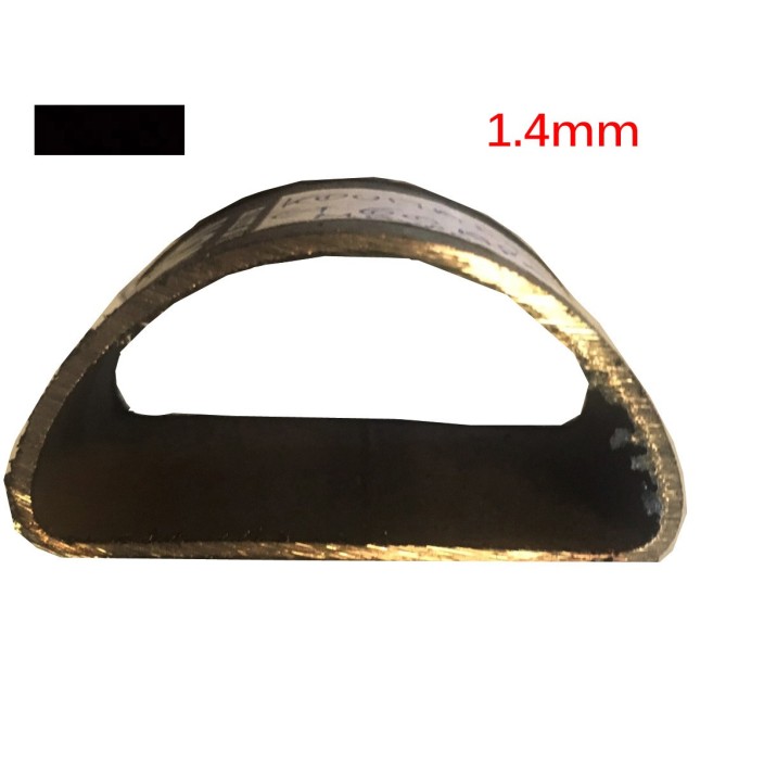 Κουπαστή Μαύρη Φ60 1.40mm 6m