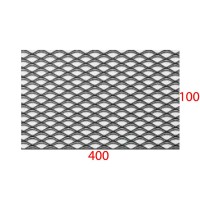 Λαμαρίνα αλουμίνιο Ανοδοίωση Φυσικό Μέταλ Ντεπλουαγέ κωδ.(MINI) 1000x4000x0.50mm Ρόμβος (τιμή/m2)