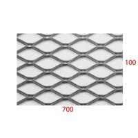 Λαμαρίνα Μαύρη κωδ.(B) Μέταλ Ντεπλουαγέ 1000x7000x1mm Εξάγωνο (τιμή/m2)