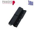 Μεντεσές αλουμινίου Μακεδονικής βαρέως τύπου (ΜΒΤ110) μαύρος