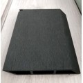 Τάβλα Συνθετικής περίφραξης DECK WPC 12 Μαύρη Black Dedron 20x120x3600 (λοξή βέργα) κωδ. 2071-12 (τιμή βέργας)