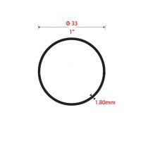 Σωλήνα Μαύρη Φ33 1'' 1.80mm 6m