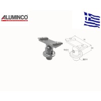 Στήριγμα κουπαστής F50-201 με κολώνα F50-100 (ΣΚΑΛΑ) 4361