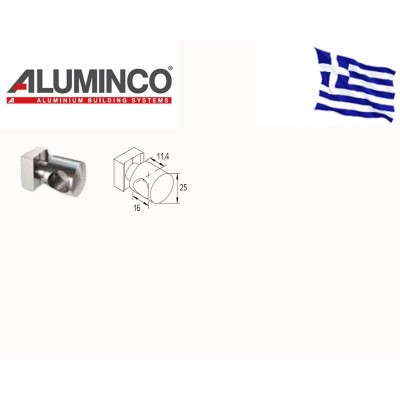 ΣΥΝΔΕΣΜΟΣ ΠΡΟΦΙΛ Ø16 ΜΕ ΚΟΛΩΝΑ BLADE 4343