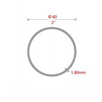 Σωλήνα Γαλβανιζέ Φ60 2'' 1.80mm 6m
