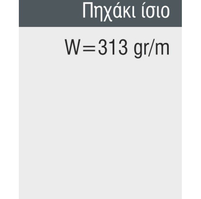 Πηχάκι ίσιο M11452 Smartia Alumil 6m σε χρώμα λευκό 9016