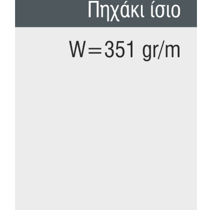 Πηχάκι ίσιο M11454 Smartia Alumil 6m σε χρώμα λευκό 9016