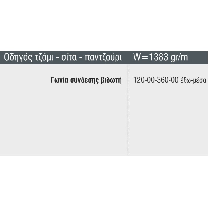 Κάσα τζάμι/σίτα/παντζούρι M9238 σειράς Μ9200 Comfort Alumil 6m σε χρώμα καφέ 8014