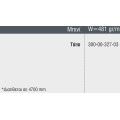 Μπινί S327 σειράς S350 Smartia Alumil 4.7m σε χρώμα λευκό 9016