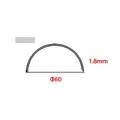 Κουπαστή Γαλβανιζέ Φ60 1.80mm 6m