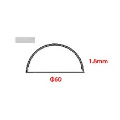Κουπαστή Γαλβανιζέ Φ60 1.80mm 6m