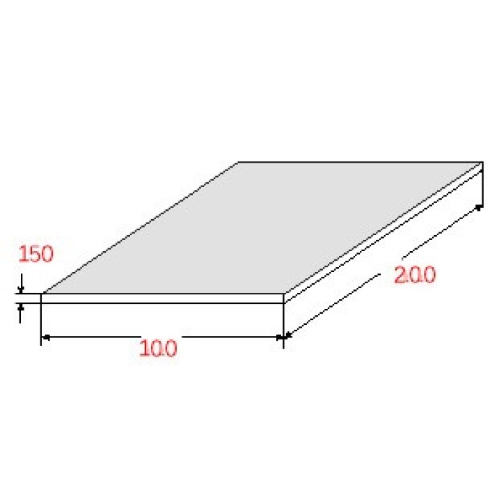 Λαμαρίνα Σιδήρου Γαλβανιζέ 1000x2000x1.50mm
