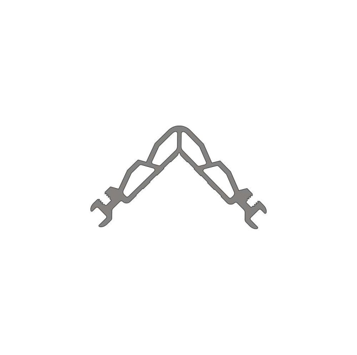 Γωνία σύνδεσης γωνιάστρας 13,2x19,8mm Alumil 1131319600