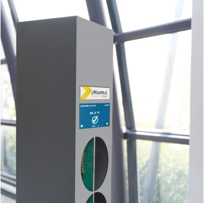 ALUMIL Smart Gate:Θερμομέτρηση με εξαιρετική ακρίβεια