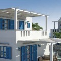 Πέργκολα Classic Aluminco σε χρώμα  λευκό, διαστάσεων 500x300, ύψους 3 μέτρων