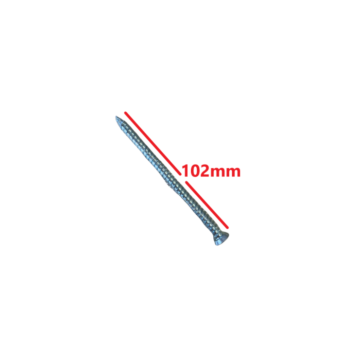 Τσιμεντόβιδα (βίδα μπετού) 7,5*102mm, γαλβανιζέ κανονικό κεφάλι
