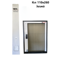 Κιτ Σίτας Plisse 110x260 χρώμα λευκό ΒΙΟΜΑΛ