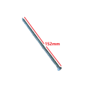 Τσιμεντόβιδα (βίδα μπετού) 7,5*152mm, γαλβανιζέ κανονικό κεφάλι