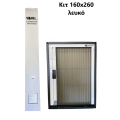 Κιτ Σίτας Plisse 160x260 χρώμα λευκό ΒΙΟΜΑΛ