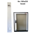 Κιτ Σίτας Plisse 185x235 χρώμα λευκό ΒΙΟΜΑΛ