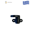 Καπελάκι (γαντζάκι) Στρογγυλό Μαύρο Βέργας Ράτζουλας Νο89 (σετ άνω κάτω) Ζωγομετάλ