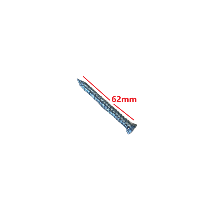 Τσιμεντόβιδα (βίδα μπετού) 7,5*62mm, γαλβανιζέ κανονικό κεφάλι