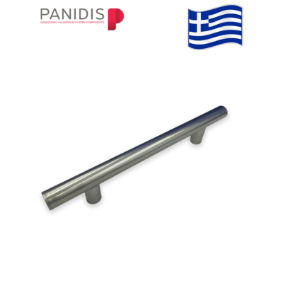 Λαβή Αλουμινίου ίσια σωλην. Φ30, μήκος 500mm inox 316 satin σε χρώμα Ανοδίωση Μακεδονικής (χωρίς κιτ)
