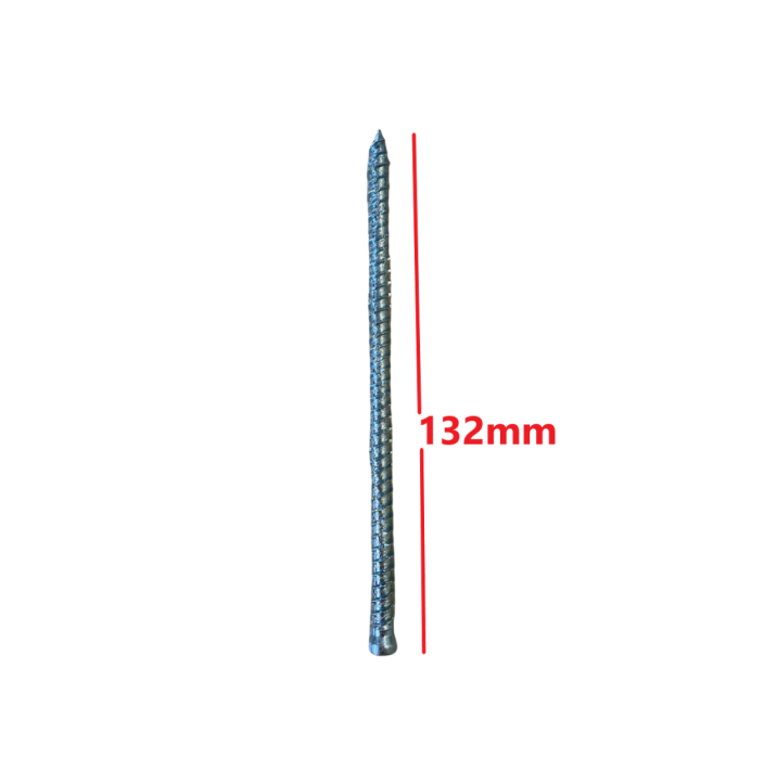 Τσιμεντόβιδα (βίδα μπετού) 7,5*132mm, γαλβανιζέ ακέφαλη