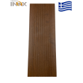 Τάβλα περίφραξης αλουμινίου σε χρώμα 02 Nussbaum 14x100x6000mm , Τέχνη (τιμή βέργας 6μ.)