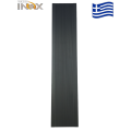 Τάβλα περίφραξης αλουμινίου σε χρώμα 502 GREY 14x100x6000mm , Τέχνη (τιμή βέργας 6μ.)