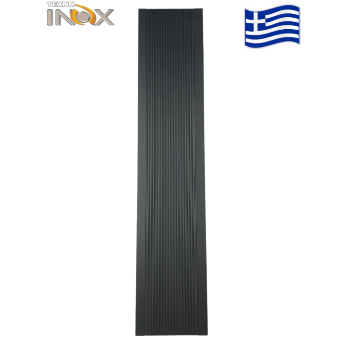 Τάβλα περίφραξης αλουμινίου σε χρώμα 502 GREY 14x100x6000mm , Τέχνη (τιμή βέργας 6μ.)