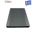 Τάβλα περίφραξης αλουμινίου σε χρώμα 502 GREY 14x100x6000mm , Τέχνη (τιμή βέργας 6μ.)