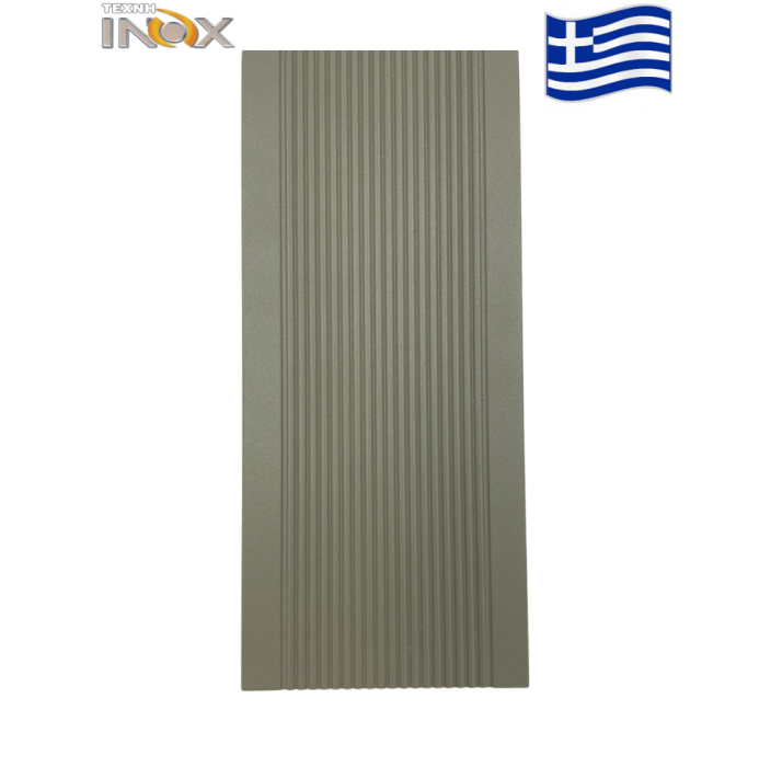 Τάβλα περίφραξης αλουμινίου σε χρώμα 517 Dune 14x100x6000mm, Τέχνη (τιμή βέργας 6μ.)