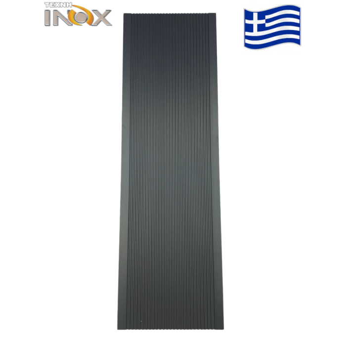 Τάβλα περίφραξης αλουμινίου σε χρώμα 502 GREY 14x150x6000mm, Τέχνη (τιμή βέργας 6μ.)