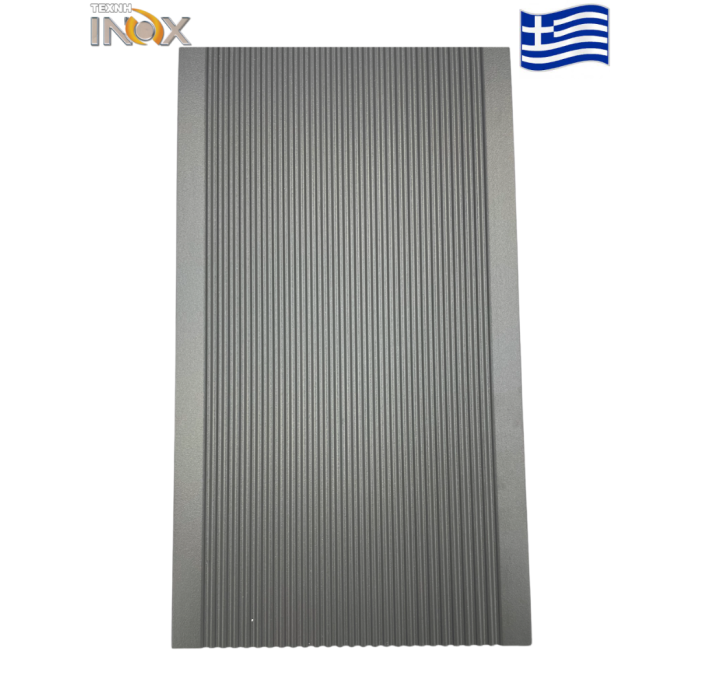 Τάβλα περίφραξης αλουμινίου σε χρώμα 502 GREY 14x150x6000mm, Τέχνη (τιμή βέργας 6μ.)
