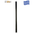 Πηχάκι για κολώνα 60x60 αλουμινίου για τάβλα 20mm 6060P2 Τέχνη, (βέργα 6m)