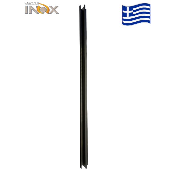 Πηχάκι για κολώνα 60x60 αλουμινίου για τάβλα 25mm 6060P3, Τέχνη (βέργα 6m)