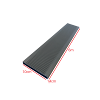 Τάβλα περίφραξης αλουμινίου σε χρώμα 502 GREY 14x100x6000mm , Τέχνη (τιμή βέργας 6μ.)