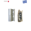 Μεντεσές αλουμινίου Μακεδονικής βαρέως τύπου (ΜΒΤ110) ασημί