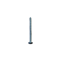 Λαμαρινόβιδα 12x2 1/2 (5,5x63) ψωμάκι [] σε χρώμα μαύρο.