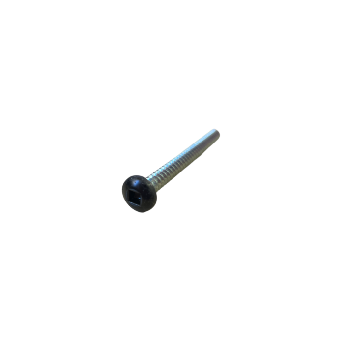 Λαμαρινόβιδα 12x2 1/2 (5,5x63) ψωμάκι [] σε χρώμα μαύρο.