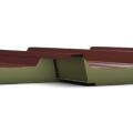 Πάνελ οροφής τραπεζοειδές EASYPANEL χρώμα κόκκινο RAL 3003 πάχος 40mm, μήκος 8μ.