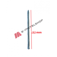 Τσιμεντόβιδα  7,5*152mm, γαλβανιζέ ακέφαλη