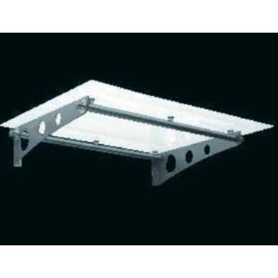 Στέγαστρο αλουμινίου 615 διαστάσεων 1000mm x 1000mm