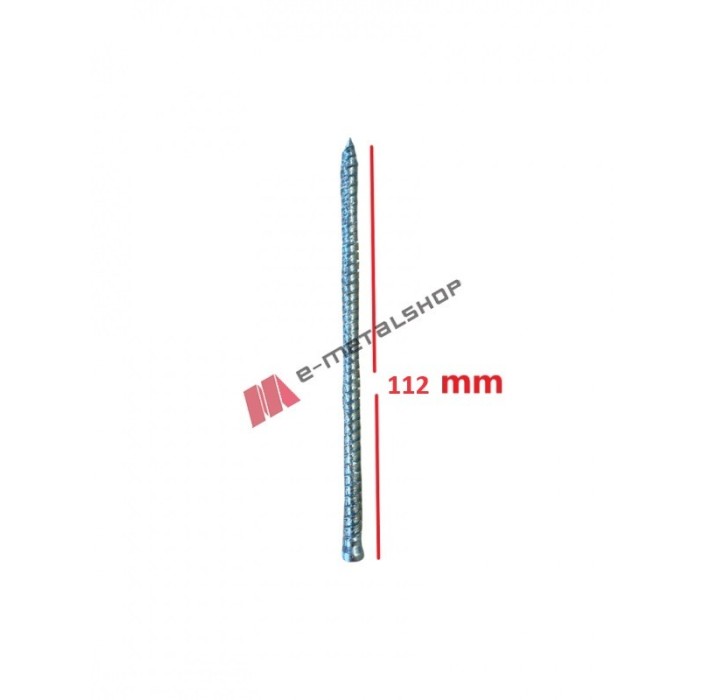 Τσιμεντόβιδα 7,5*112mm ΧΡ. γαλβανιζέ ακέφαλη