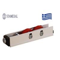 Ράουλο αλουμίνιου διπλό ΒΤ Φ25 Stamexal