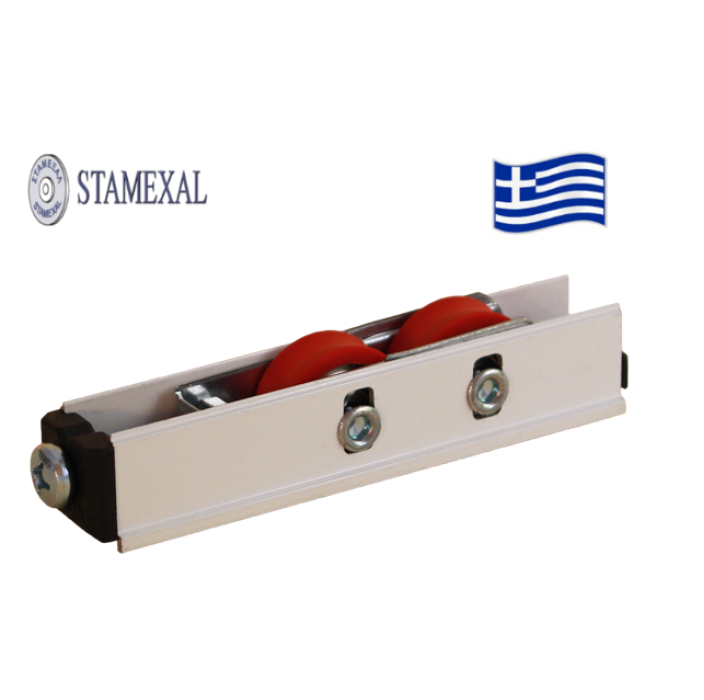 Ράουλο αλουμίνιου διπλό ΒΤ Φ25 Stamexal
