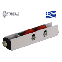 Ράουλο αλουμίνιου διπλό ΒΤ Φ23 Stamexal